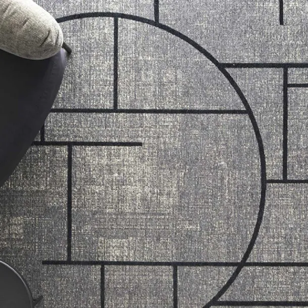 Tappeto Chinese in ciniglia e cotone di Calligaris