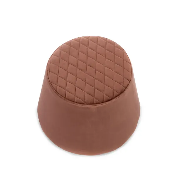Pouf Buddy in velluto di Stones