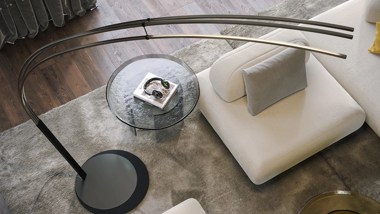 Lampada da terra Cortina di Tonin Casa