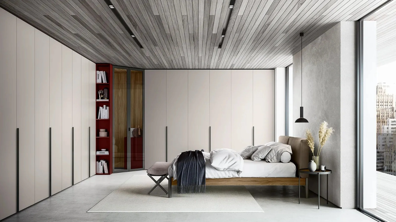 Armadio con ante battenti Shape di Dielle Modus