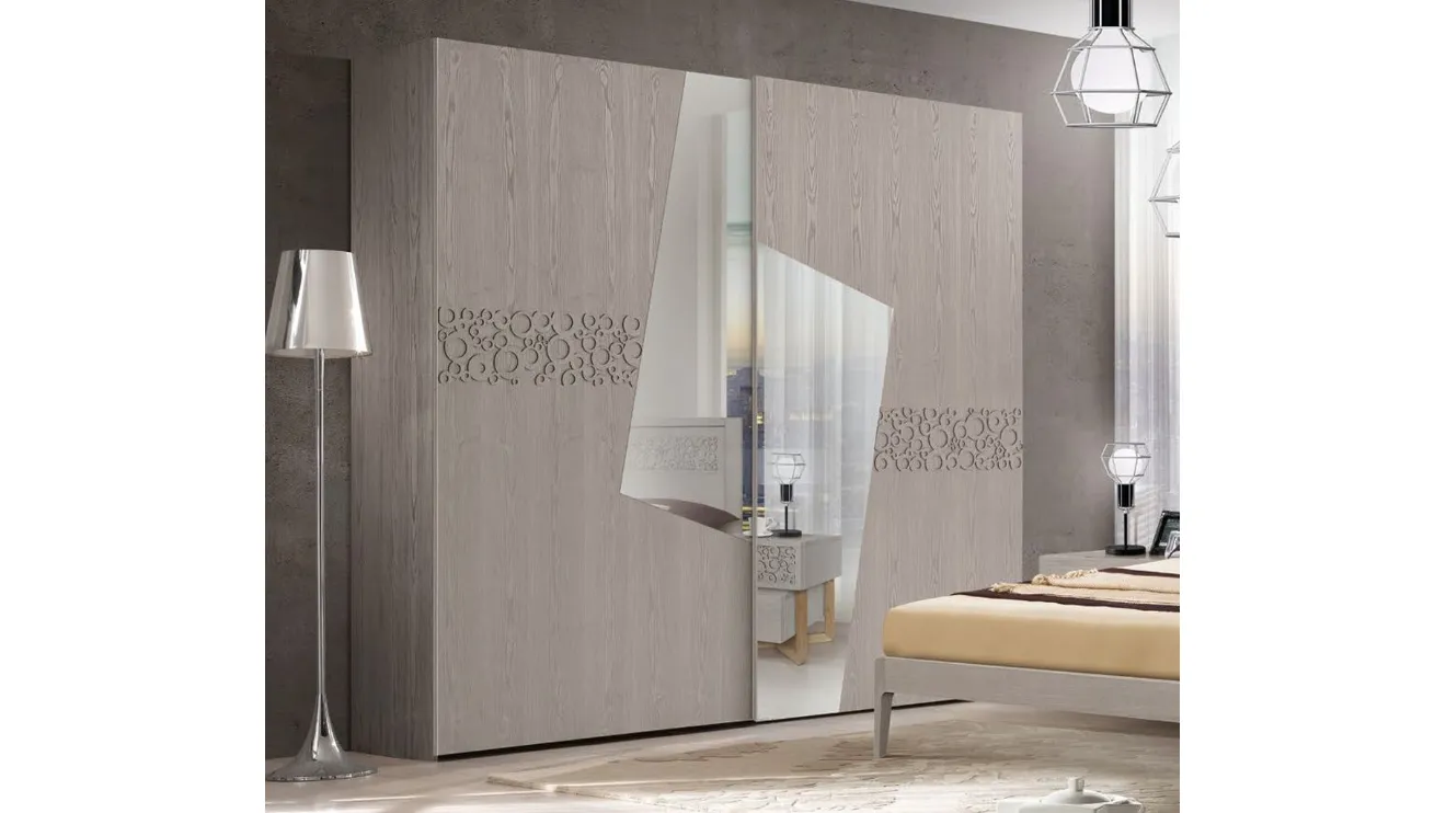 Armadio con ante scorrevoli Dynamic di Betamobili