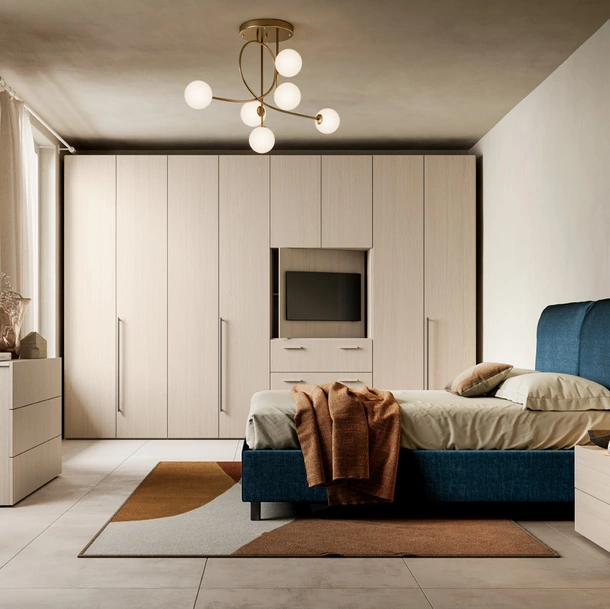 Armadio Liscia Pratico Battente 02 di SantaLucia