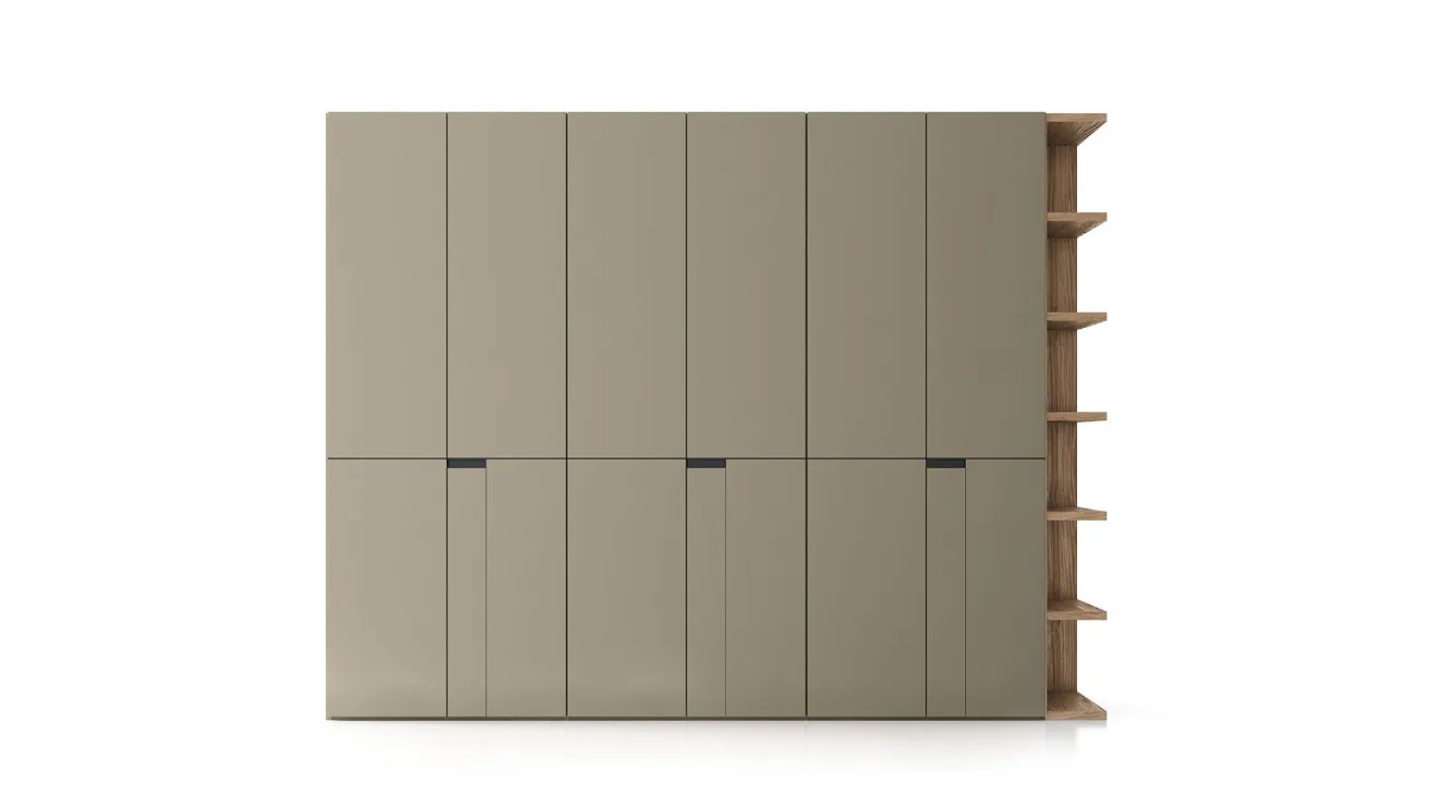 Armadio laccato opaco Master Battente 02 di SantaLucia