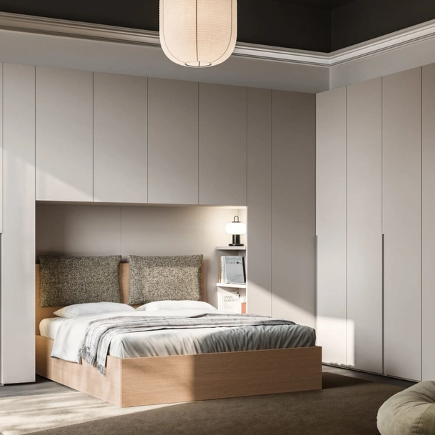 Armadio angolare a ponte Tratto 1200 31 di Orme