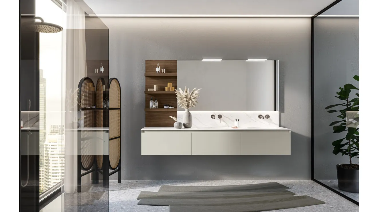 Mobile da Bagno sospeso Airy Edge 01 di RCR