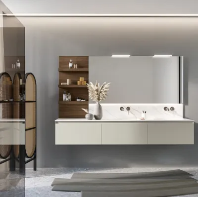 Mobile da Bagno sospeso Airy Edge 01 di RCR