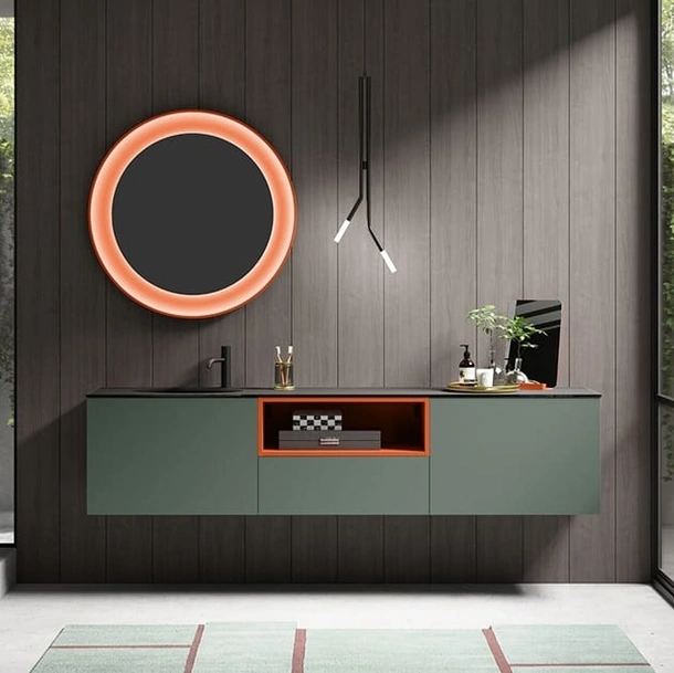 Mobile da Bagno sospeso Cartabianca 00 di Cerasa