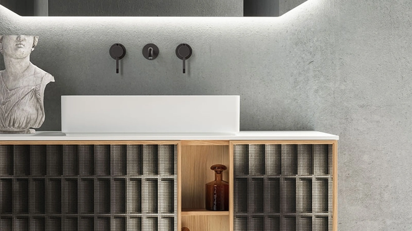 Mobile da Bagno Des Evolution Natural 01 di Cerasa