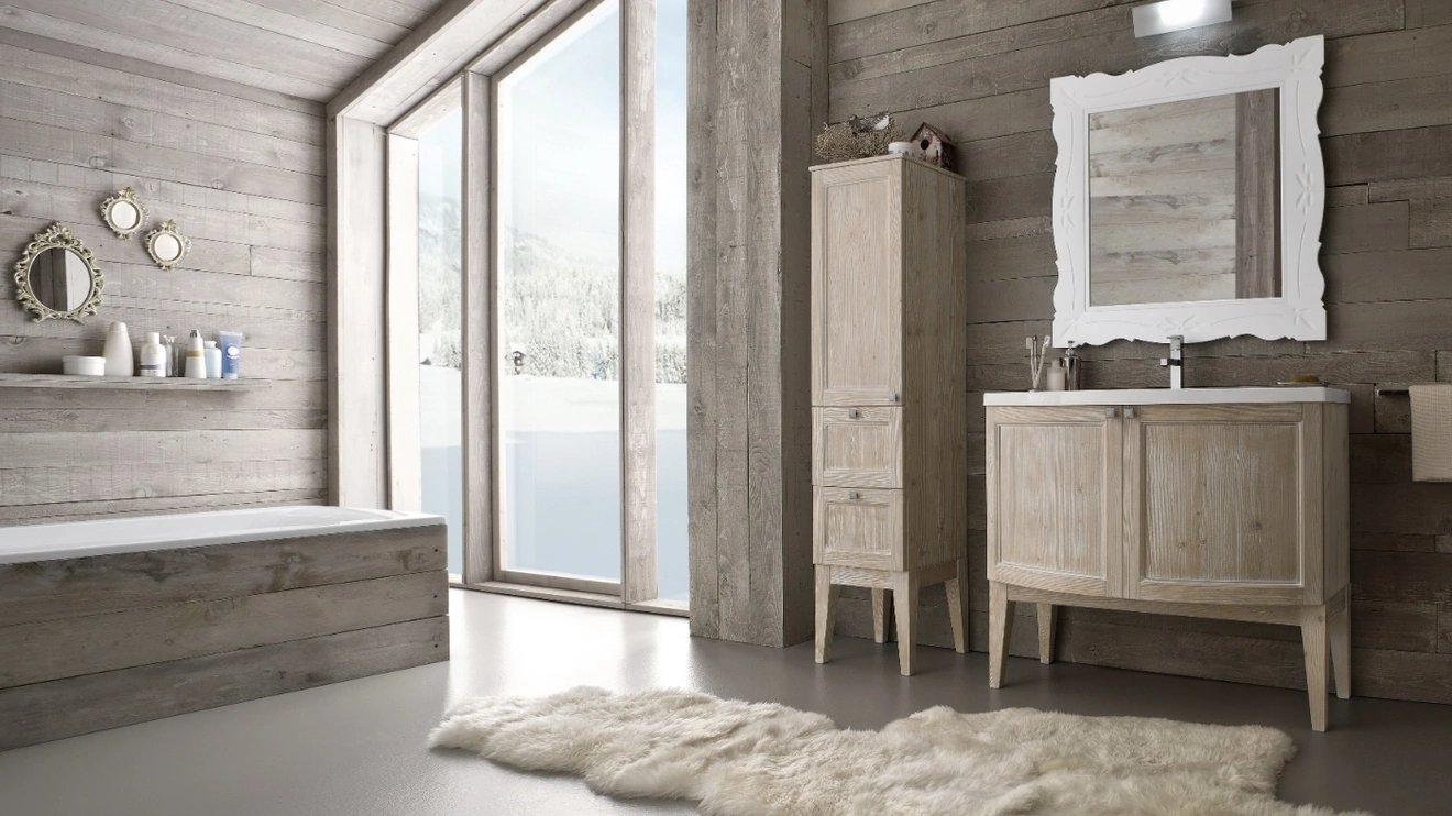 Mobile da Bagno a terra DIAMANTE DM06 di Compab