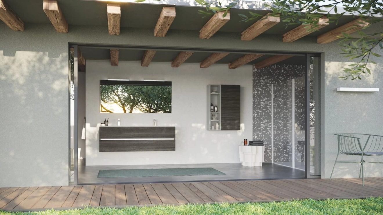 Mobile da Bagno sospeso Fast 01 di RCR