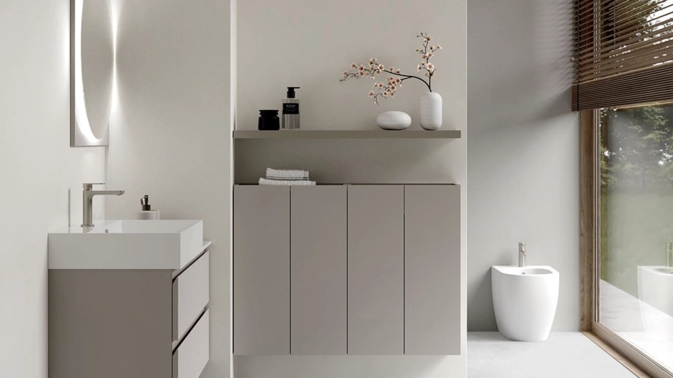 Mobile da Bagno sospeso INK NK013 di Compab