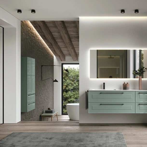 Mobile da Bagno classico sospeso Panorama 06 di RCR