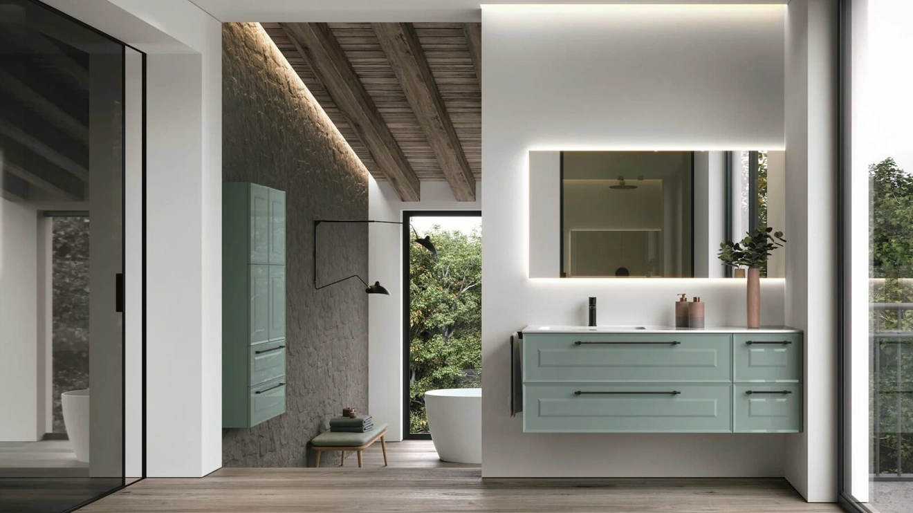 Mobile da Bagno classico sospeso Panorama 06 di RCR