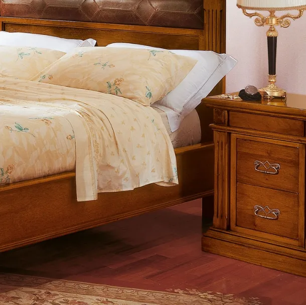 Comodino Cellini in legno di Betamobili