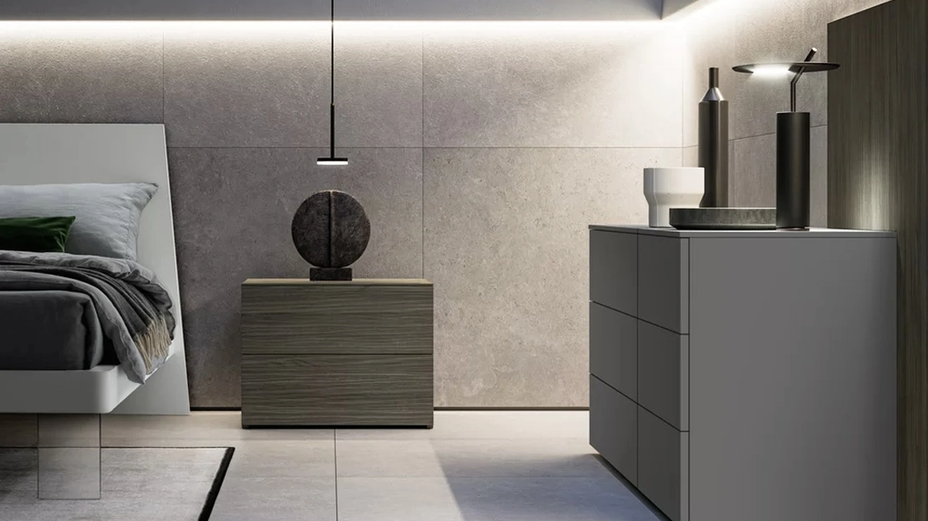 Comodino SistemaVentidue Matwood di SantaLucia