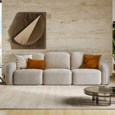 Divano lineare con sedute allungabili Susa di Le Comfort