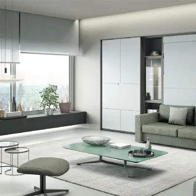 Letto a scomparsa Composizione G01 di Molteni Home Revolution