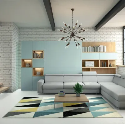 Letto a scomparsa Composizione G05 di Molteni Home Revolution