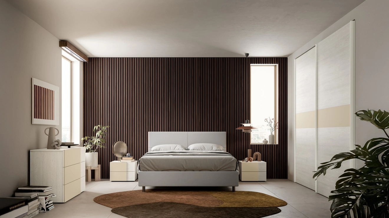 Letto con contenitore Bora di SantaLucia