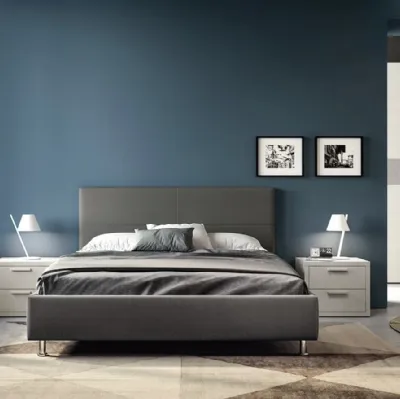 Letto in ecopelle Bora di SantaLucia
