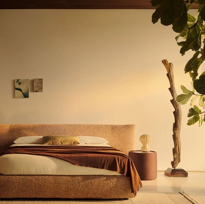 Letto con contenitore Milo di Bolzan Letti