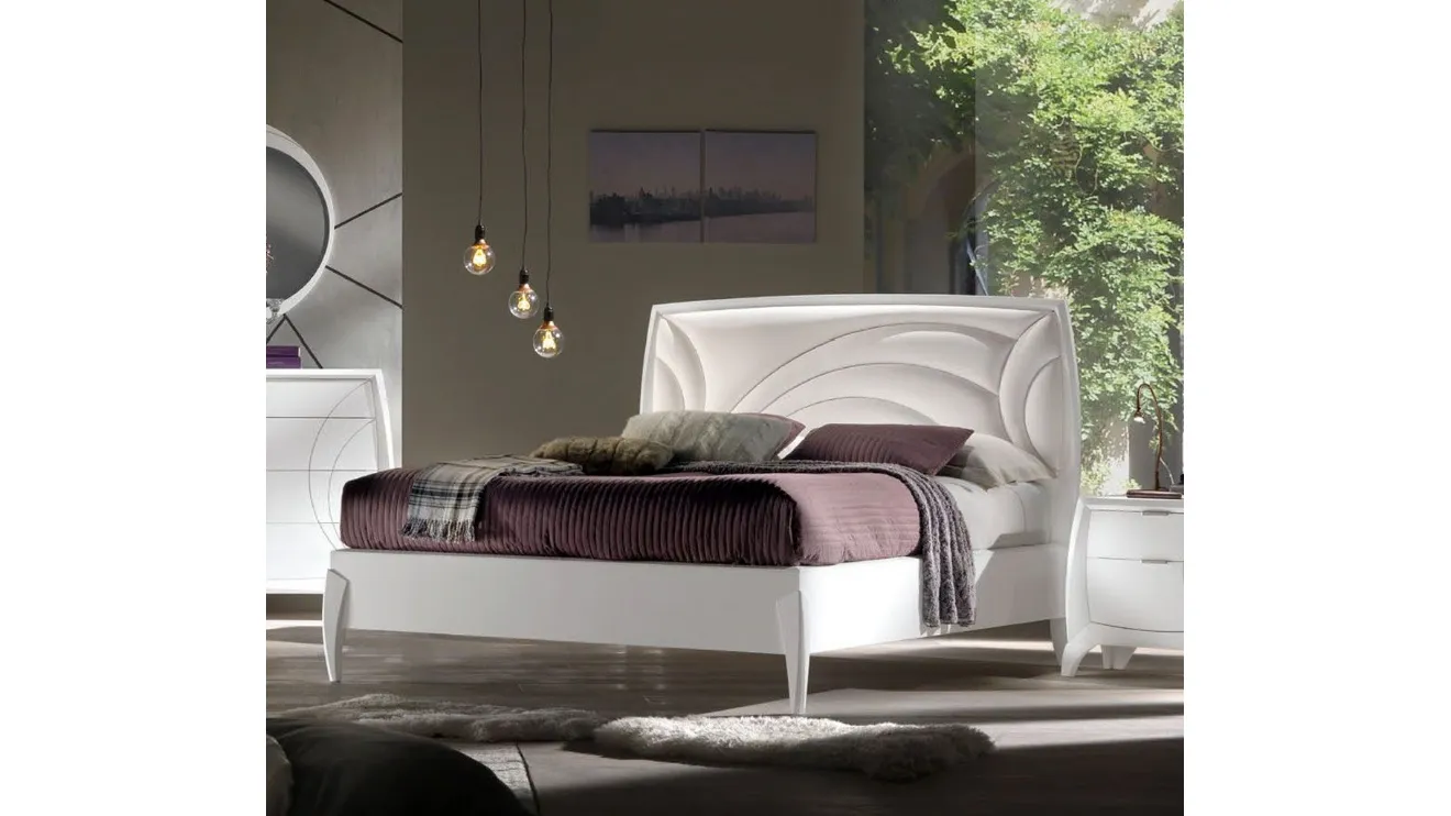 Letto Moon Imbottito di Betamobili