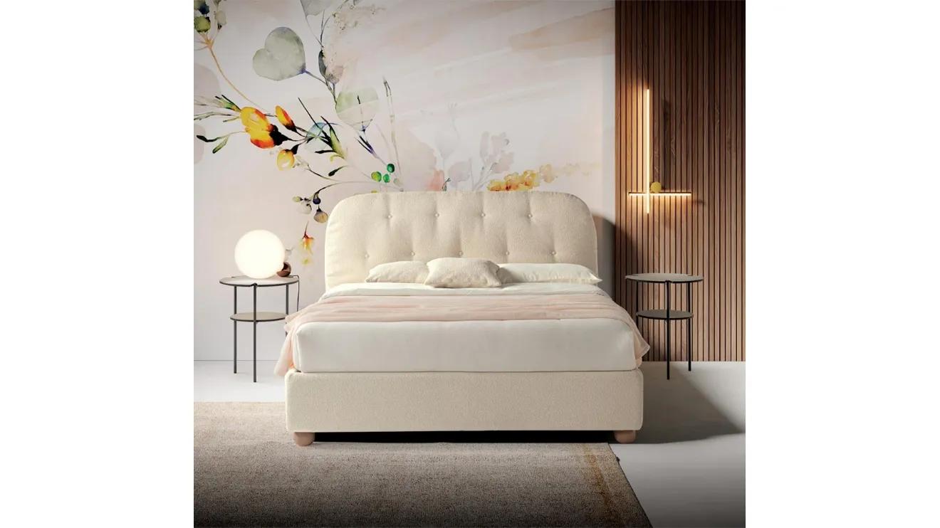 Letto con testiera Abbraccio di Nefi Italia