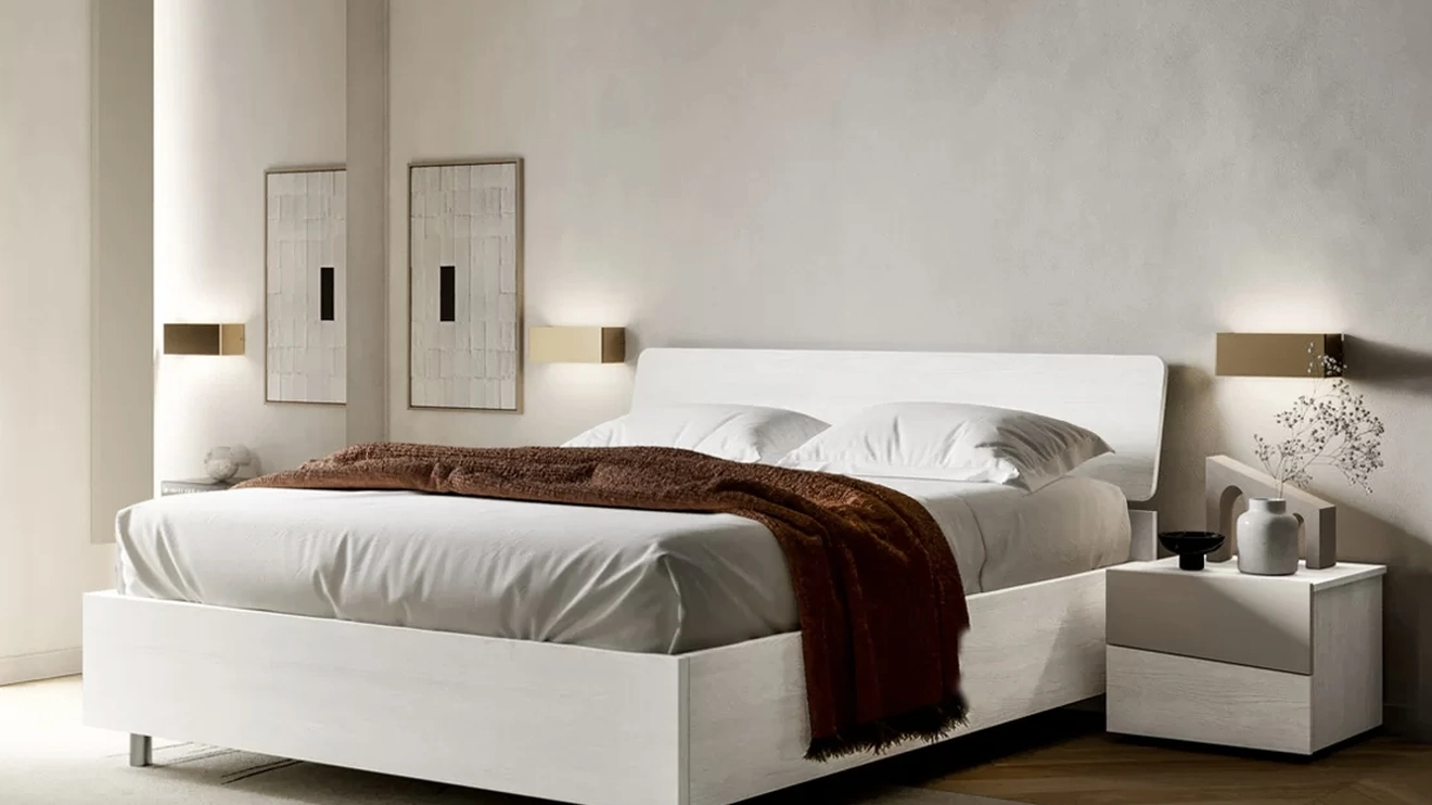 Letto con testiera Vela di SantaLucia