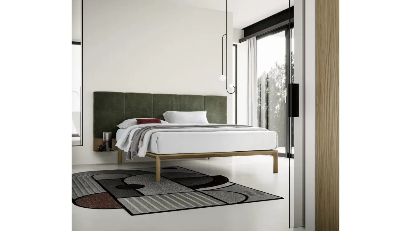 Letto moderno Zefiro di SantaLucia
