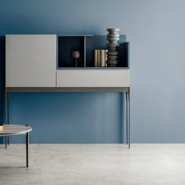 Madia Consolle dal design innovativo in laccato opaco di SantaLucia