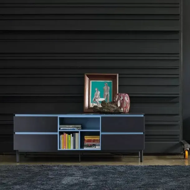 Madia Cosmopolitan Cristallo Blu di Bontempi