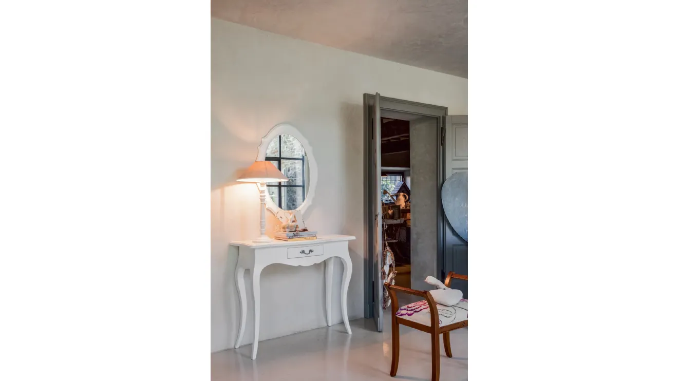 Mobile Ingresso Consolle Crile in legno laccato di Tonin Casa
