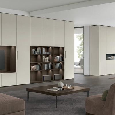 Parete Attrezzata Logica Plus UNIT 01 di Tomasella