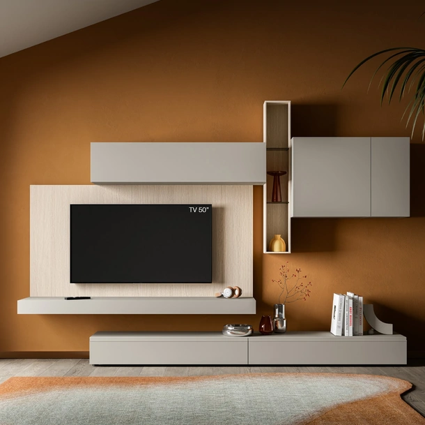 Parete Attrezzata Pratico PTG412 di SantaLucia