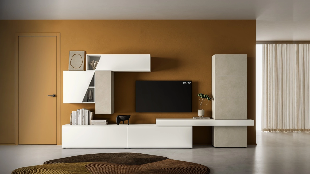 Parete Attrezzata Pratico PTG420 di SantaLucia