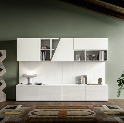 Parete Attrezzata Pratico PTG429 di SantaLucia