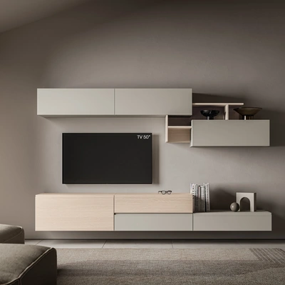 Parete Attrezzata Pratico PTG446 di SantaLucia