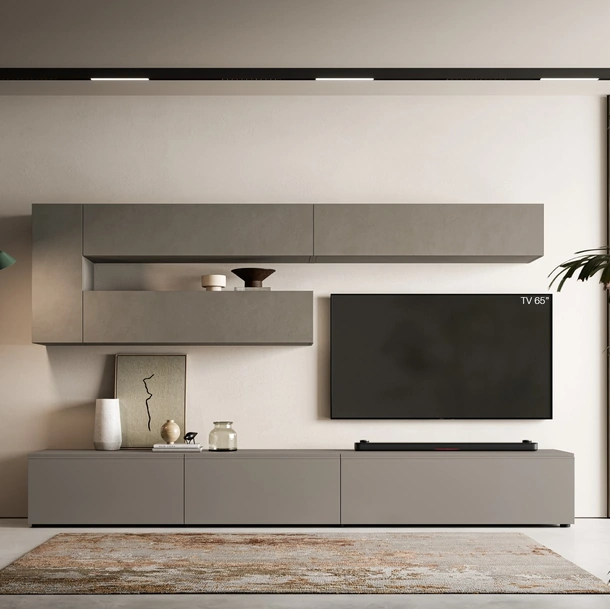 Parete Attrezzata Pratico PTG448 di SantaLucia