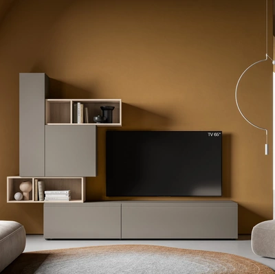 Parete Attrezzata Pratico PTG452 di SantaLucia