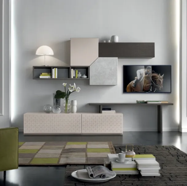 Parete Attrezzata Skyline FMG3077 di Betamobili