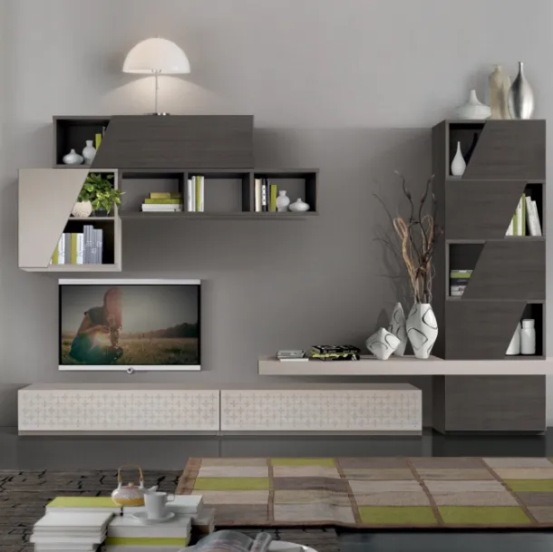 Parete Attrezzata Skyline FMG3078 Betamobili