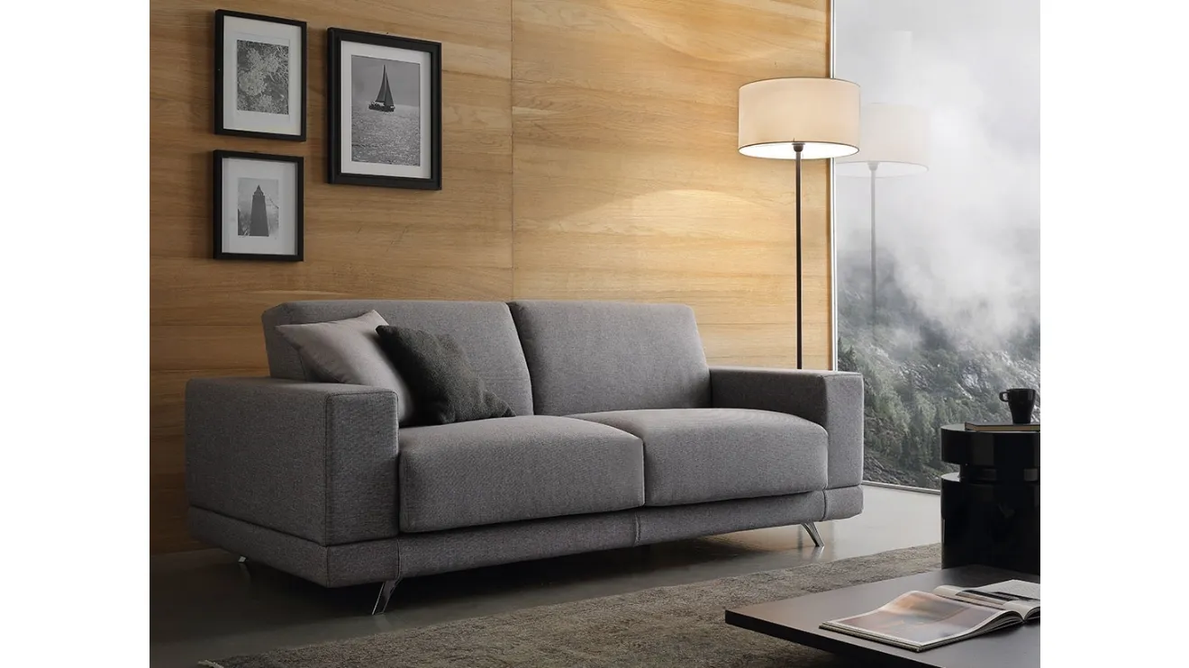 Divano Letto in tessuto Stone di Crippa Salotti