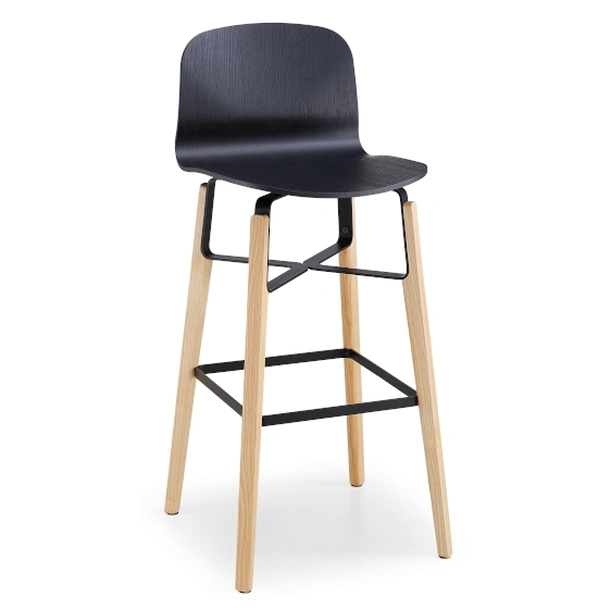 Sgabello Liù Wood di Midj