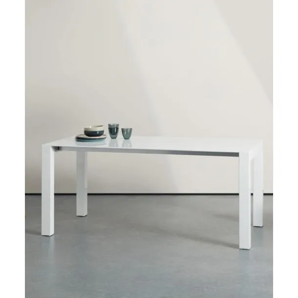 Tavolo Neal in MDF bianco di Stones