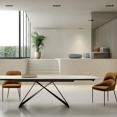 Tavolo allungabile Thanos X di Stones