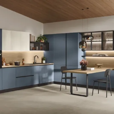 Cucina Moderna con penisola Art-Kaya di Stosa