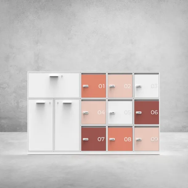 Mobile Ufficio Lockers Ubi 01 di Bralco
